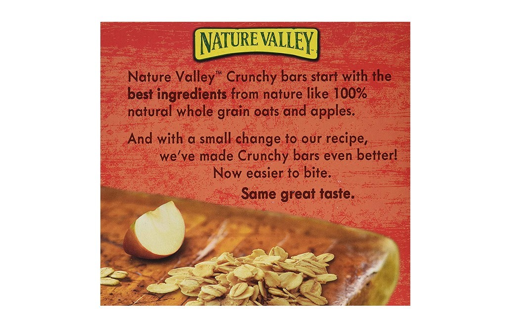 Nature Valley Crunchy Granola Bars, Apple Crisp   Box  253 grams